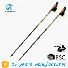 Ninghai Supersun OEM supplier ultralight carbon fibre Customized Walking poles